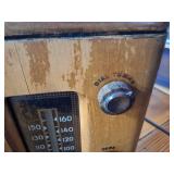 Vintage 1946 Philco Model 46-1203 tube radio and record player in a wooden case - works!