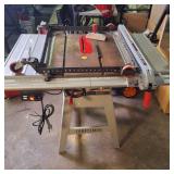Large 10" Table saw by Craftsman including Align-A-Rip rip fence
