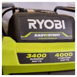 RYOBI 4000-Watt Gasoline Powered Digital Inverter Generator.
