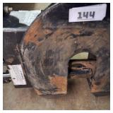 5th wheel trailer hitch designed for towing large trailers or campers.