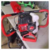 Eskimo Stingray 33cc gas-powered ice auger.