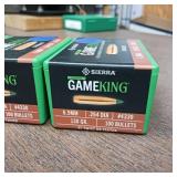 Sierra 6.5mm 130-grain Tipped GameKing (TGK) rifle bullets - 3 Boxes