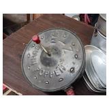 Collection of vintage aluminum baking pans