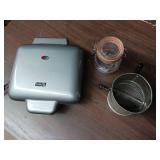 Waffle maker and related items