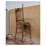 Vintage wooden high chair
