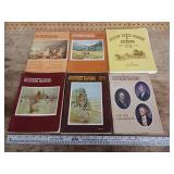 Collection of vintage issues of "Montana The Magazine of Western History" and a book titled "Tucson Rodeo Parade & Museum".