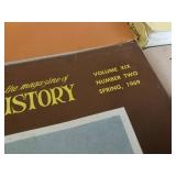 Collection of vintage issues of "Montana The Magazine of Western History" and a book titled "Tucson Rodeo Parade & Museum".