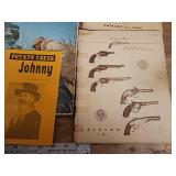 A collection of vintage Western Americana and firearms-related publications.