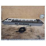 Novation Launchkey 49 MIDI controller keyboard.