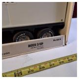 Vintage Nylint NAPA Auto Parts Pressed Steel Semi-Truck and Trailer toy, often found in a white box with "The standard is quality" branding.