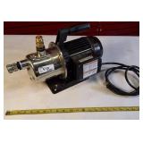 Stianless  portable utility transfer or sprinkler pump (Works)