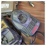 Milwaukee M18 & M12 Multi-Voltage Charger (Model 48-59-1812).  and other chargers plus a trail cam!