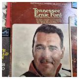 Large lot as a collection of vintage vinyl records featuring The Temptations and several other artists.