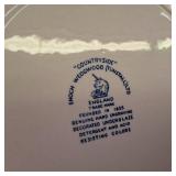 Collection of vintage porcelain and glass dishes, featuring various floral patterns, gilded rims, and crystal designs.