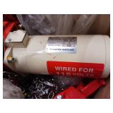 Harrington industrial hoist, a device used for lifting or lowering heavy loads - In original box - works