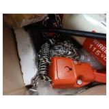 Harrington industrial hoist, a device used for lifting or lowering heavy loads - In original box - works