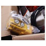 Harrington industrial hoist, a device used for lifting or lowering heavy loads - In original box - works