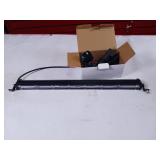 Single-row LED off-road light bar for trucks, ATVs, and SUVs