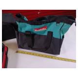 Three tool bags from popular tool brands