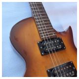 ESP LTD EC-10 electric guitar in a 2-tone burst finish.