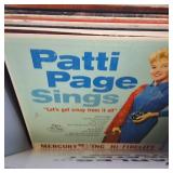 Large Collection of Vintage Vinyl:  Includes Buddy Holly Story, Patti Page, Ella - Show Boat too many to list