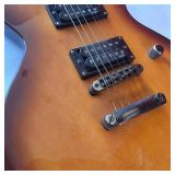 ESP LTD EC-10 electric guitar in a 2-tone burst finish.