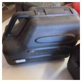 Large Lot of durable tool boxes and carrying cases, prominently featuring the DEWALT brand.