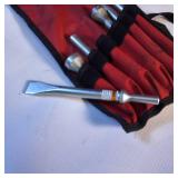 Snap-on 6 Piece Air Hammer Bit Set (PHG1066BK).