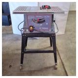 Performax 10" Table Saw (Model 90215) on a stand - works