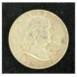 Franklin Half Dollar - 90% silver - 1 coin - Tax Exempt