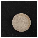 Franklin Half Dollar - 90% silver - 1 coin - Tax Exempt