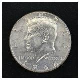 1964 Kennedy Half Dollars 1 coin - Flat Rate Coin Shipping - Tax Exempt