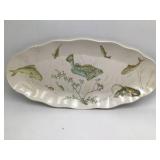 Large Vintage Fish Platter