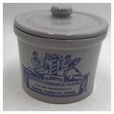 Vintage Ceramic Barber Shop Cookie Jar