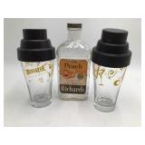 Vintage Barware Lot (3‑Piece)