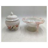 Vintage Ceramic Décor Lot (2‑Piece)