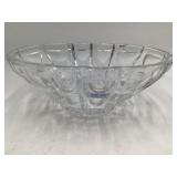 Toscany Crystal Bowl – Cut Glass Scalloped Design, Made in West Germany