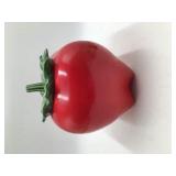Vintage Ceramic Tomato Cookie Jar