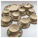 Vintage Franciscan Desert Rose China Partial Set