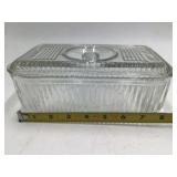 Vintage Clear Glass Dishes