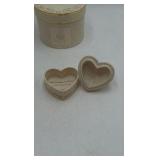 Lenox China Treasures Heart-Shaped Trinket Box with Doves