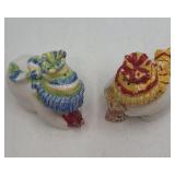 Fitz and Floyd Snowmen salt and pepper shackers