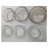 Vintage Pyrex Clear Glass