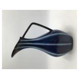 Vintage Hall USA Blue Drip Glaze Pitcher Jug #56 Mid-Century Modern