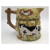 Vintage Fitz and Floyd Farmyard Creamer/Pitcher