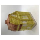 Vintage Ceramic Victorian House Cookie Jar