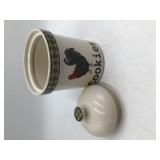 Vintage Rooster Stoneware Cookie Jar
