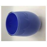 Vintage Blue Glass Vase