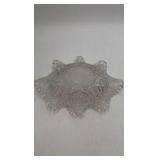 Vintage Crystal Dish – Starburst & Hobnail Cuts