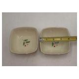 Lenox Holiday Double Bowl Set with Original Box